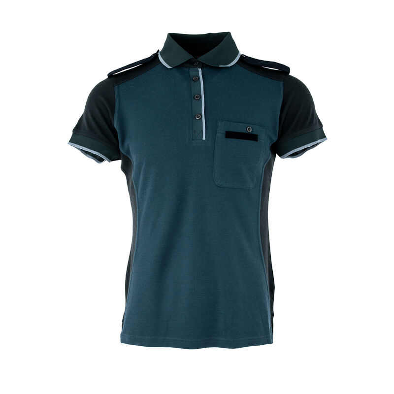 Dutch Blue & Green Short Sleeve Polo Shirt | Issued, , large image number 0